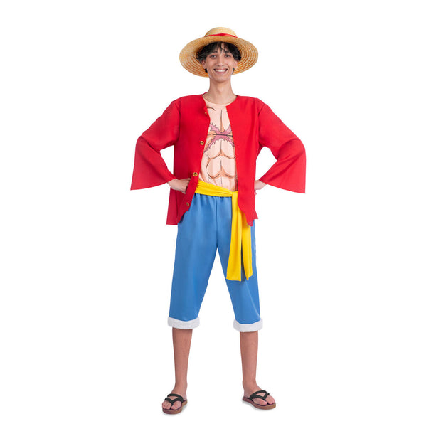 Costume for Adults One Piece Luffy (5 Pieces)