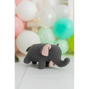 Fluffy toy Crochetts Bebe Brown Elephant 27 x 13 x 11 cm