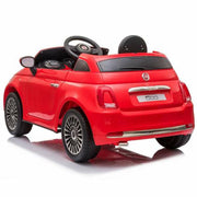 Children's Electric Car Fiat 500 Red With remote control MP3 30 W 6 V 113 x 67,5 x 53 cm