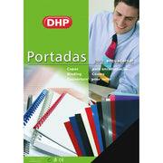 Binding covers DHP Black A3 PVC 100 Pieces