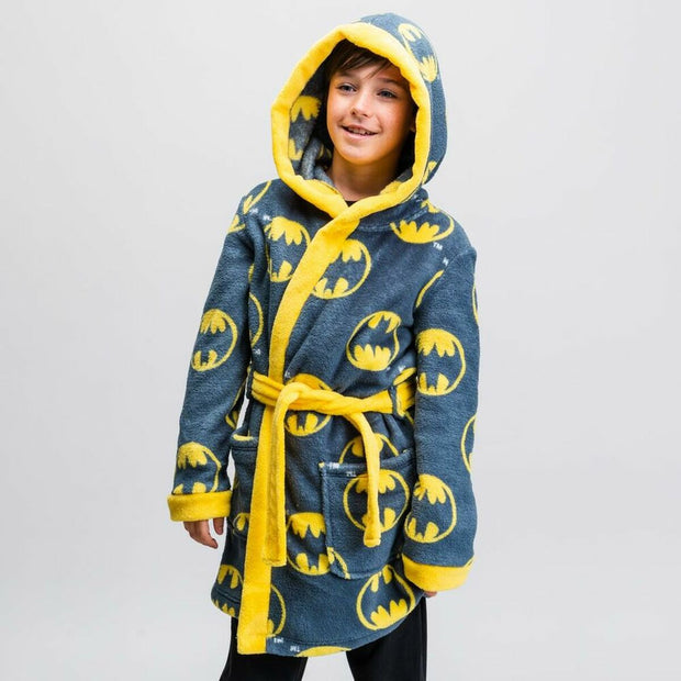 Children's Dressing Gown Batman Grey Dark grey