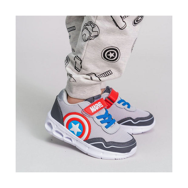 LED Trainers The Avengers Grey