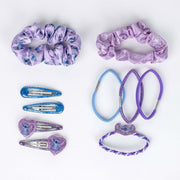 Hair accessories Stitch 10 Pieces Blue Purple