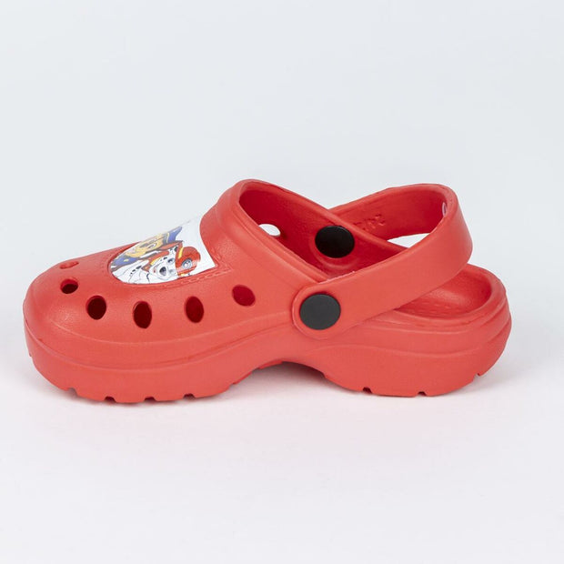 Beach Sandals The Paw Patrol Red