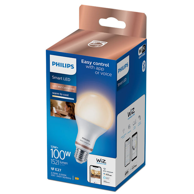 LED lamp Philips Wiz A67 smart White E 13 W E27 1521 Lm (2700 K) (2700-6500 K)