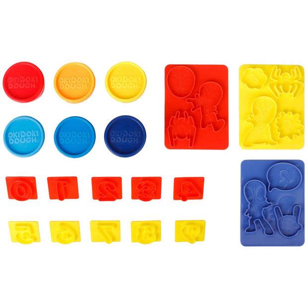 Craft Set Spidey Blue Modelling clay moulds Modelling clay Rucksack