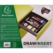 Drawer Organizer Exacompta Drawinsert Black (29,8 x 24,6 x 36 cm)