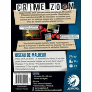 Board game Asmodee Crime Zoom : Oiseau de Malheur (FR)