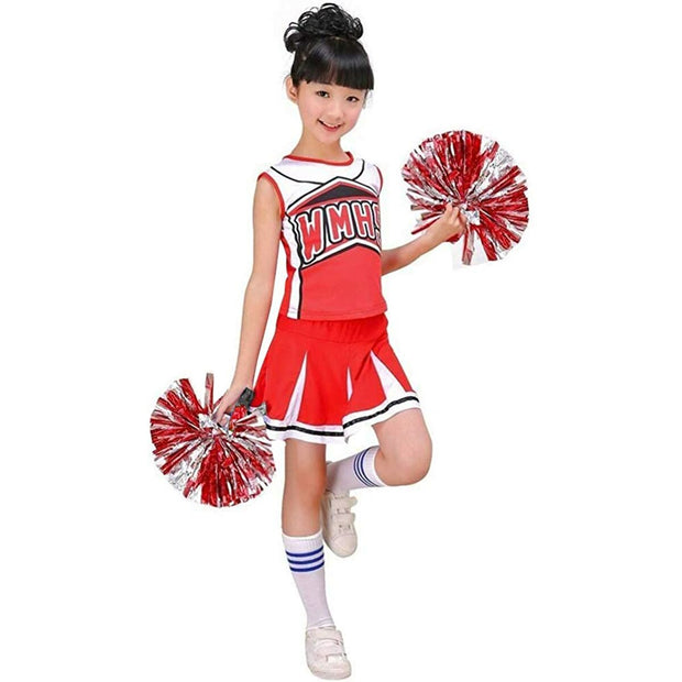 Costume for Children Cheerleader Red 150 cm (Refurbished B)