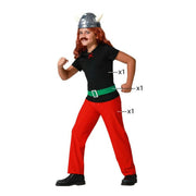 Costume for Children Red Male Viking