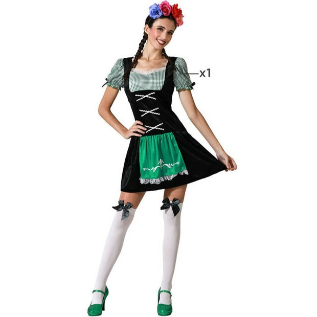 Costume for Adults Black German Waitress