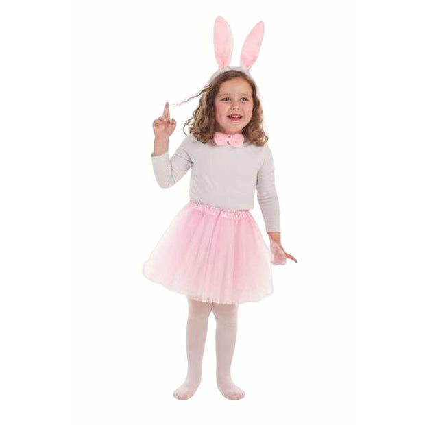 Costume for Children Tutu Little Rabbit Light Pink 4 Pieces Pink