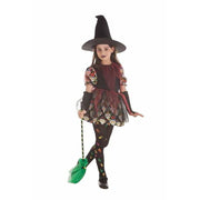 Costume for Children Skull Witch 5 Pieces Black