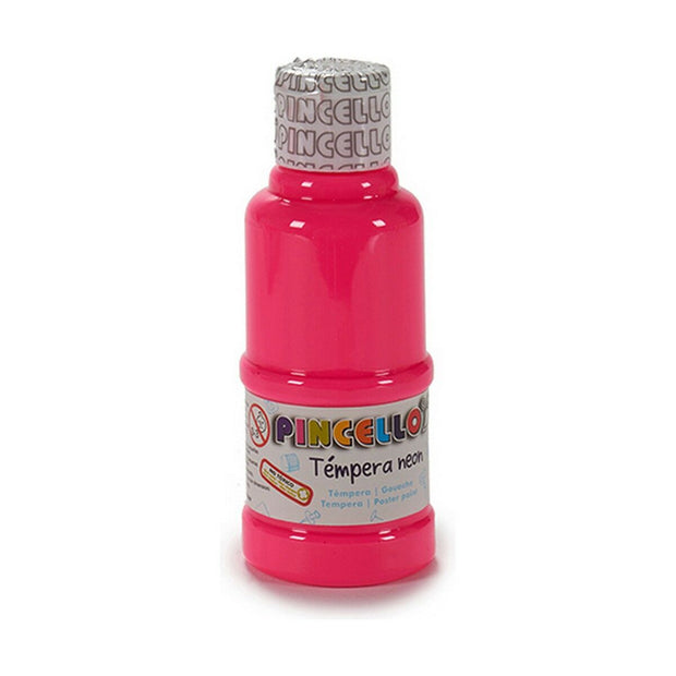 Tempera Neon Pink 120 ml (12 Units)