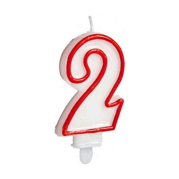 Candle Number 2 Birthday (12 Units)