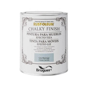 Paint Bruguer Rust-oleum Chalky Finish 5733887 Furniture 750 ml Dark grey