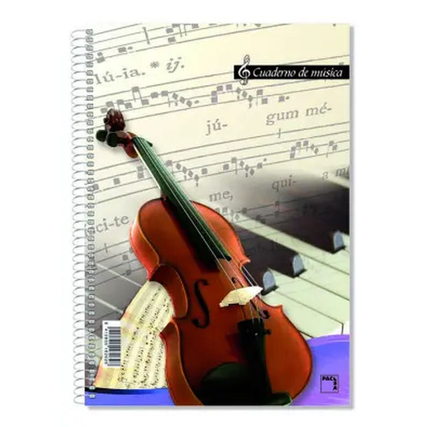 Music pad Pacsa Din A4 10 Pieces 20 Sheets