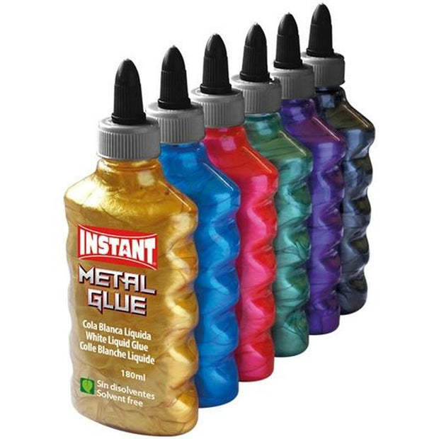 Instant Glue INSTANT Metal Glue 180 ml 6 Pieces Multicolour