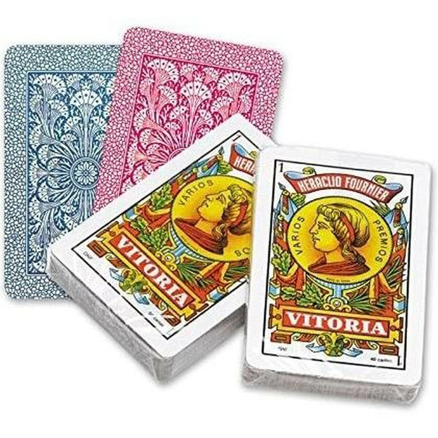 Pack of Spanish Playing Cards (50 Cards) Fournier 61,5 x 95 mm 12 Units