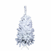 Christmas Tree White PVC Metal Polyethylene 70 x 70 x 120 cm