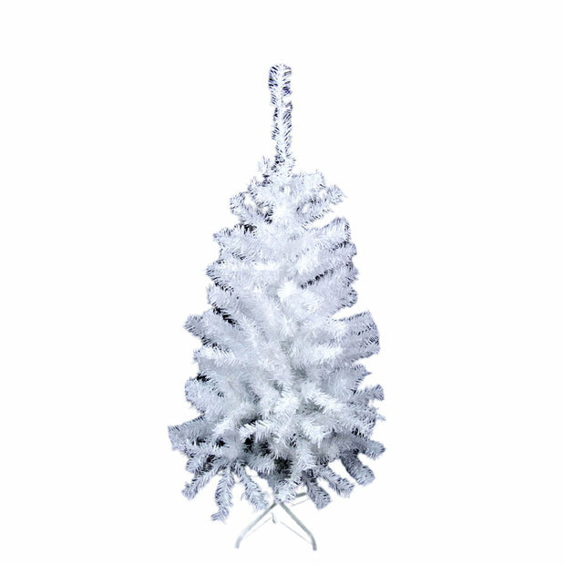 Christmas Tree White PVC Metal Polyethylene 70 x 70 x 120 cm