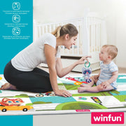 Play mat Winfun animals Cloth (2 Units)