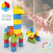 Construction set Color Block Basic 80 Pieces (4 Units)