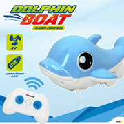 Radio-controlled boat Colorbaby Dolphin (2 Units)