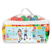 Balls Intex FUN BALLZ 100 Pieces 6,5 x 6,5 x 6,5 cm (6 Units)