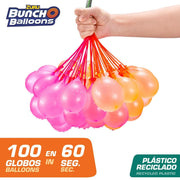 Water Balloons with Pump Zuru Bunch-o-Balloons 24 Units