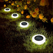 Set of solar garden lights Aktive 4 Pieces ABS 10,5 x 12,5 x 10,5 cm (6 Units)