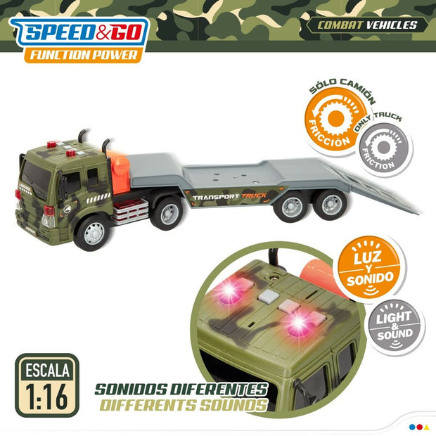 Vehicle Carrier Truck Speed & Go 47,5 x 11,5 x 10 cm (2 Units)