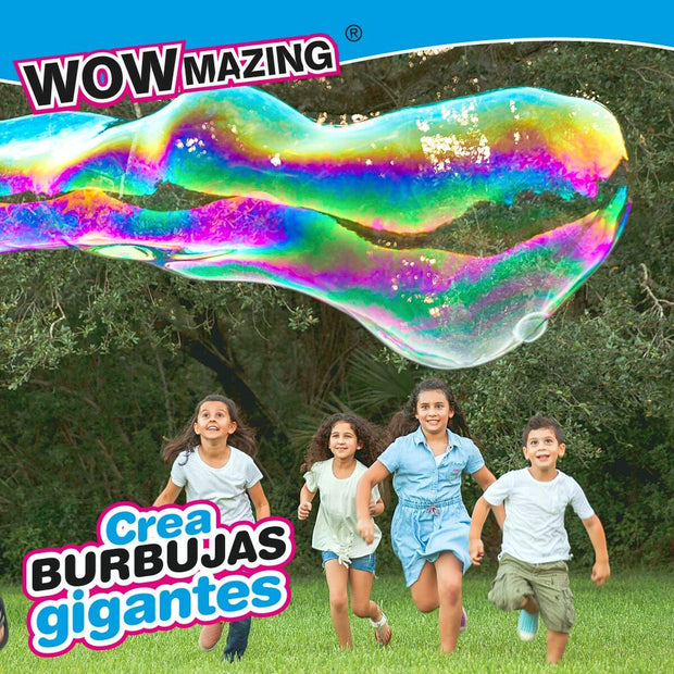 Soap bubble liquid WOWmazing 6,3 x 11,5 x 1,5 cm (24 Units)