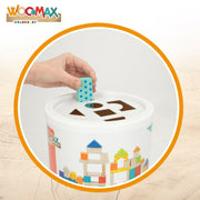 Construction set Woomax 50 Pieces (6 Units)