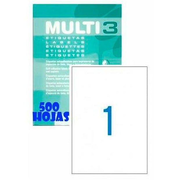 Adhesives/Labels MULTI 3 500 Sheets 210 x 297 mm