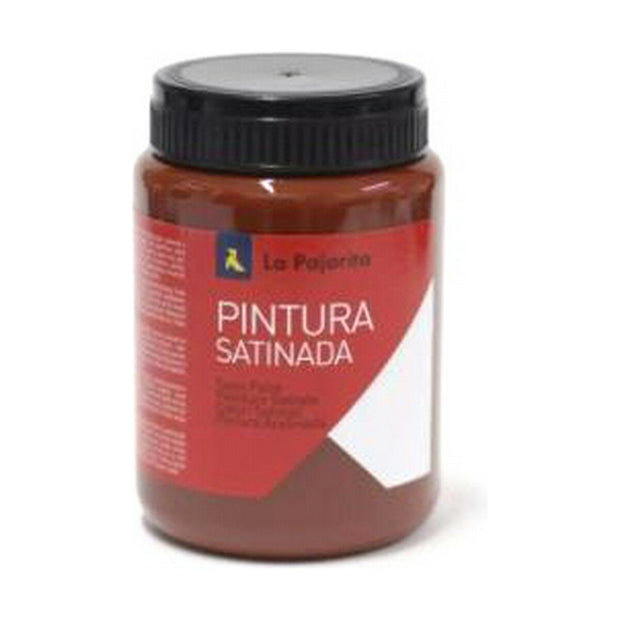 Tempera La Pajarita L-08 Oxide Red Satin finish School (35 ml) (6 Units)