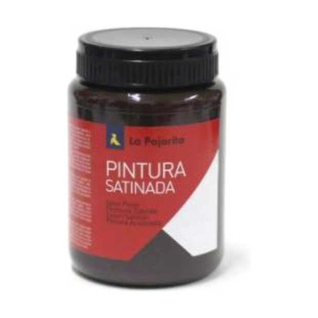 Tempera La Pajarita L-10 Brown Satin finish School (35 ml) (6 Units)