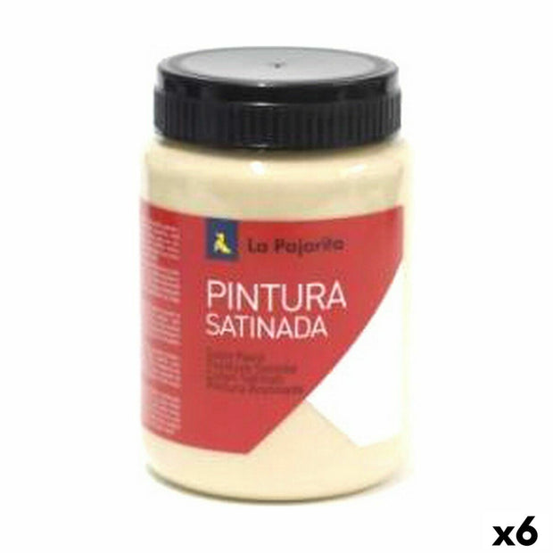 Tempera La Pajarita L-28 Meat Satin finish School (35 ml) (6 Units)