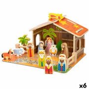 Christmas nativity set Woomax 20 Pieces 29,5 x 16,5 x 22 cm (6 Units)